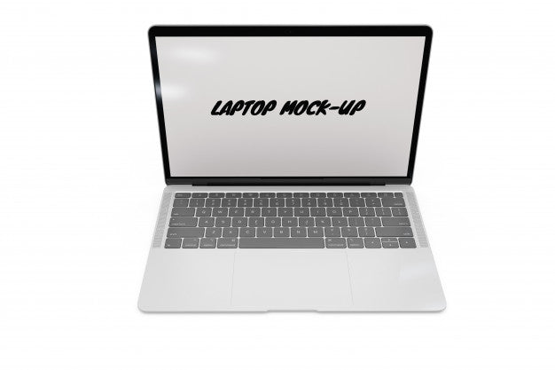 Laptop Mock-Up Isolated Psd