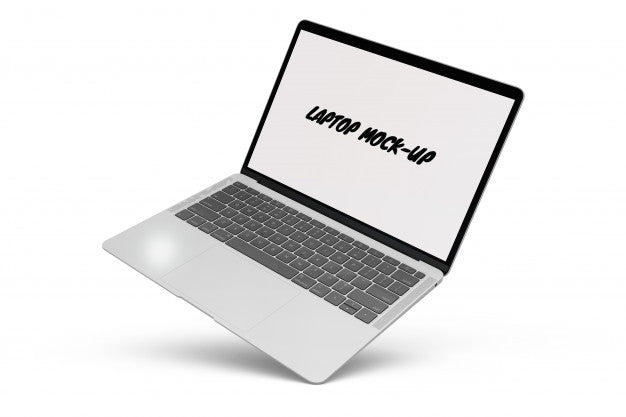 Laptop Mock-Up Isolated Psd