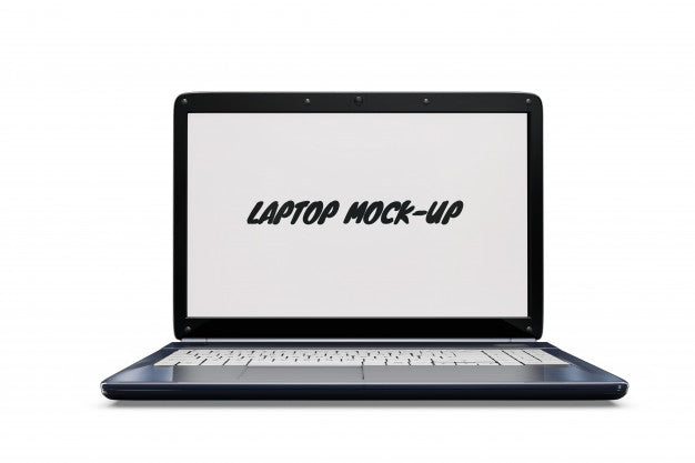 Laptop Mock-Up Isolated Psd
