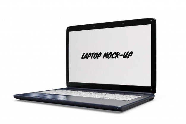 Laptop Mock-Up Isolated Psd