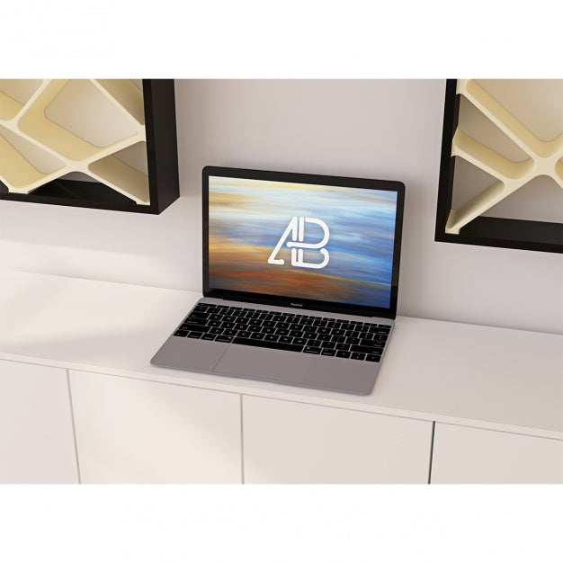 Laptop Mock Up Psd