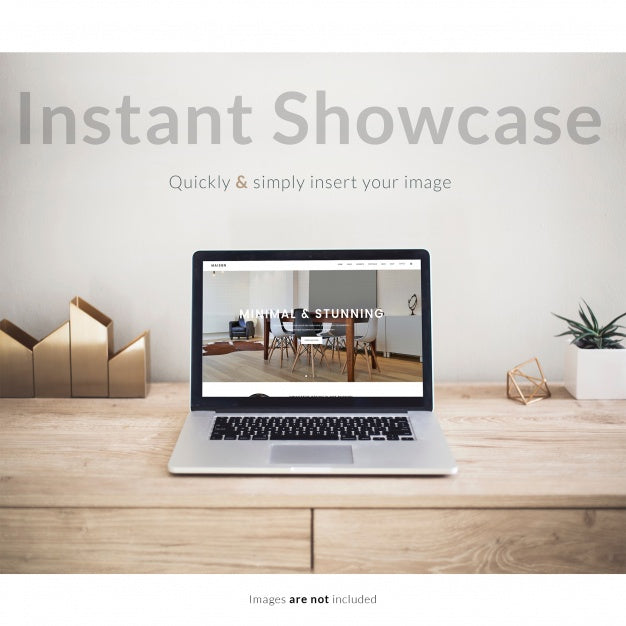 Laptop Mock Up Psd