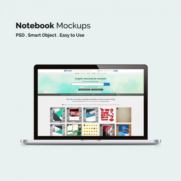 Laptop Mock Up Psd