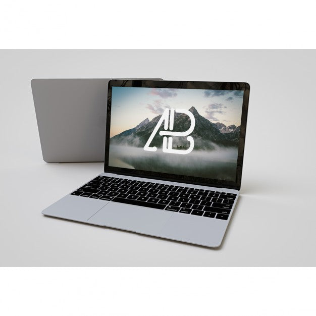 Laptop Mock Up Psd