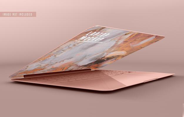 Laptop Mockup Design Psd Psd
