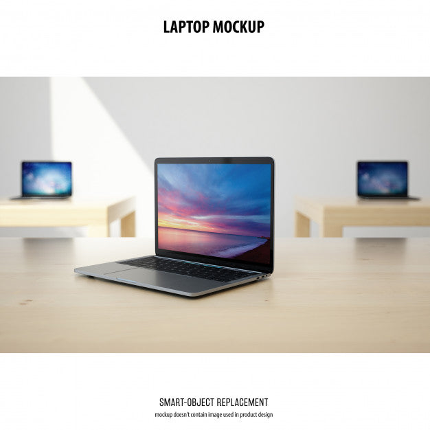 Laptop Mockup Psd