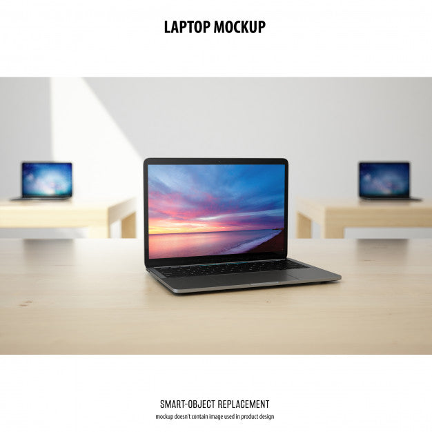Laptop Mockup Psd