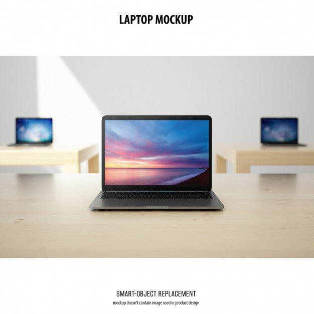 Laptop Mockup Psd