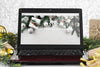 Laptop Mockup With Christmas Concept Psd