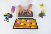 Laptop Mockup With Person Typing On Keyboard Psd
