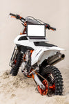 Laptop On A Motorcycle Psd