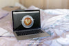 Laptop On Bed Psd