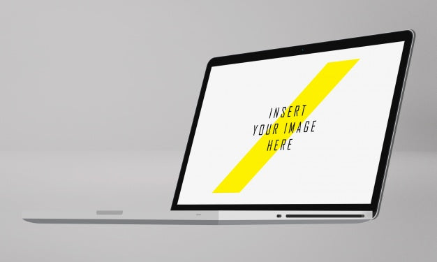 Laptop Screen Mock U Psd