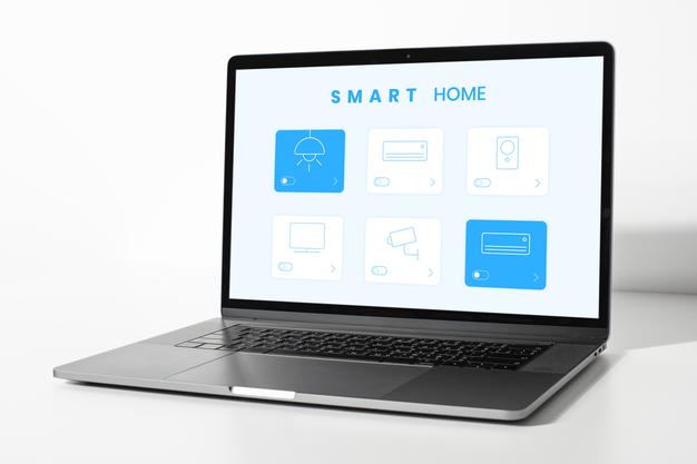 Laptop Screen Mockup Design Isolated Psd