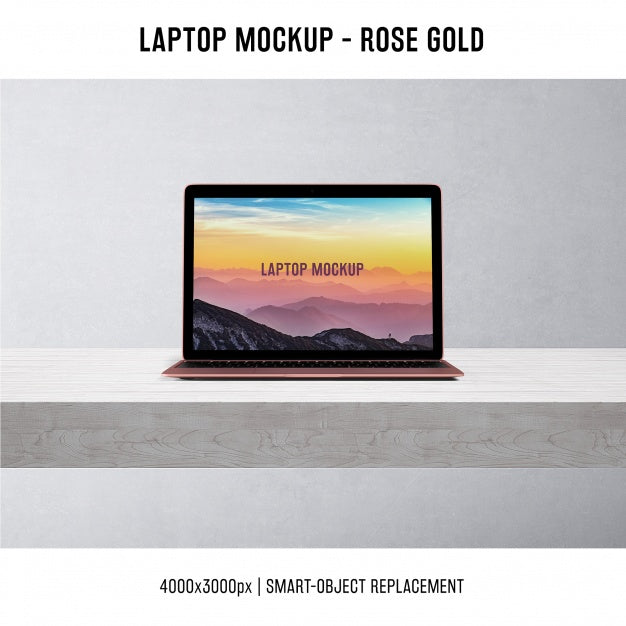 Laptop Screen Mockup Psd