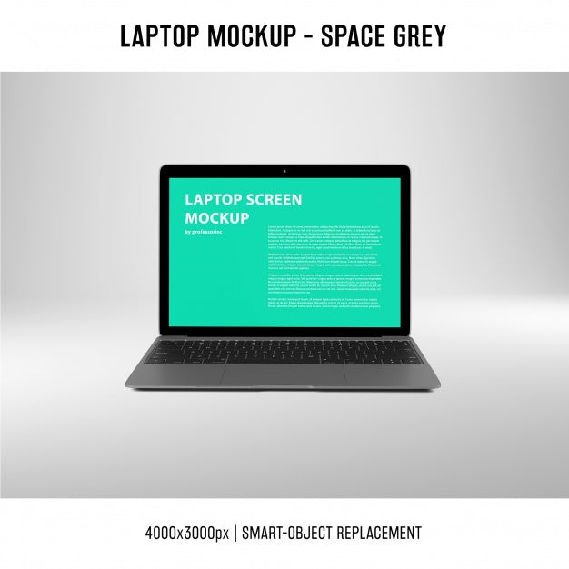 Laptop Screen Mockup Psd