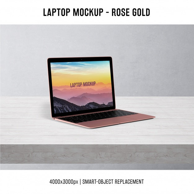Laptop Screen Mockup Psd