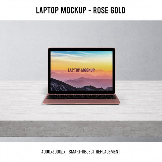 Laptop Screen Mockup Psd