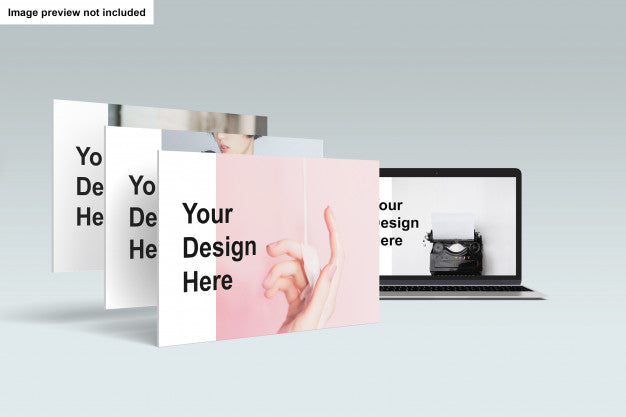 Laptop Screen Mockup Psd