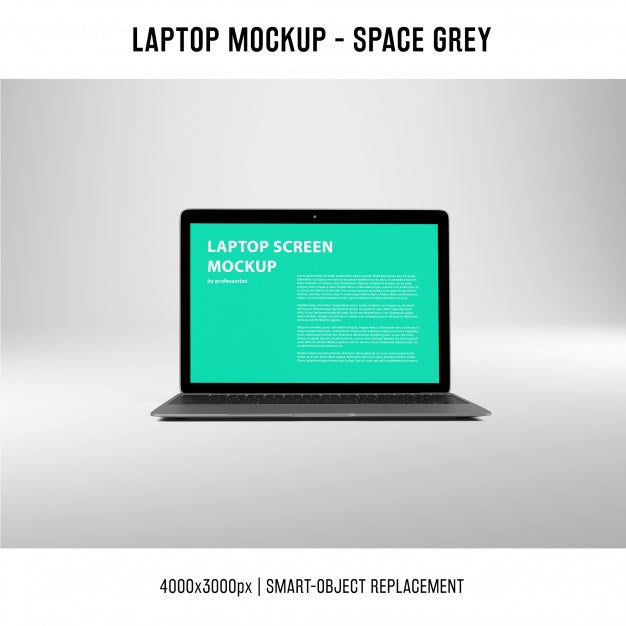 Laptop Screen Mockup Psd