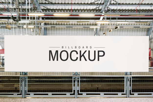 Large Billboard Mockup For Advertisements Psd