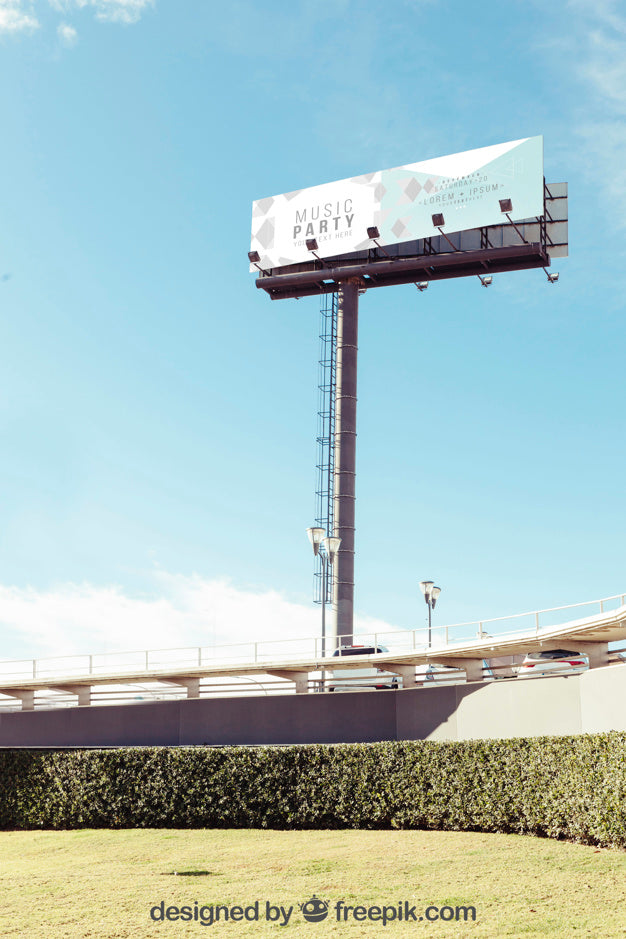 Large Billboard Mockup Psd