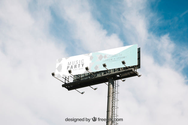Large Billboard Mockup Psd