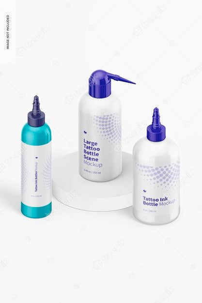 Large Bottle Mockup Psd