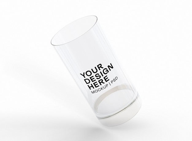 Large Glass Mockup Psd