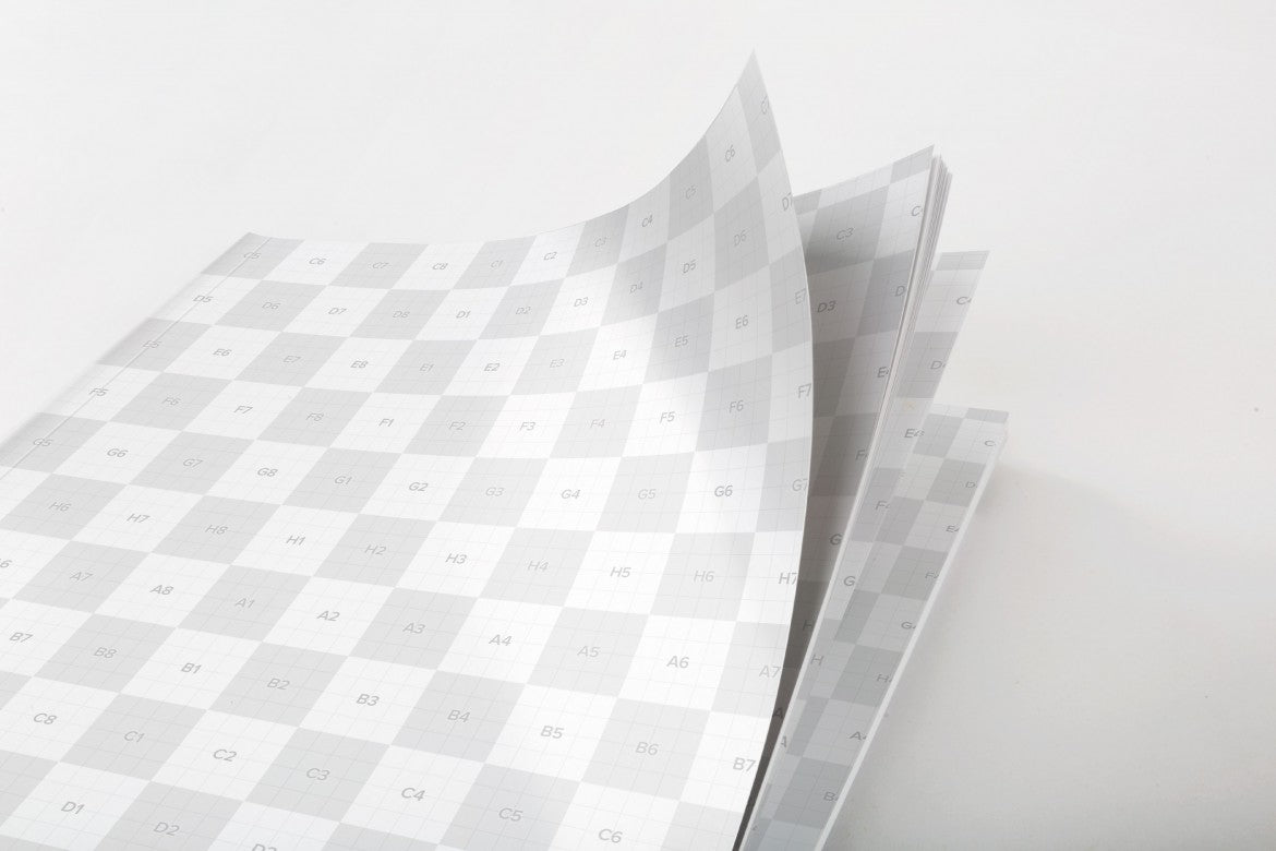 Large Magazine Cover Close Up View (Mockup)