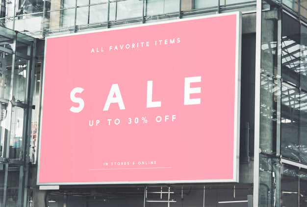 Large-Scale Rectangular Billboard Mockup Psd