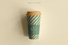 Large Size Biodegradable Paper Cup Mockup Psd