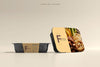 Large Size Food Container Mockup Psd