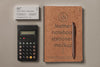 Leather Cover Psd Notebook Mockup Set