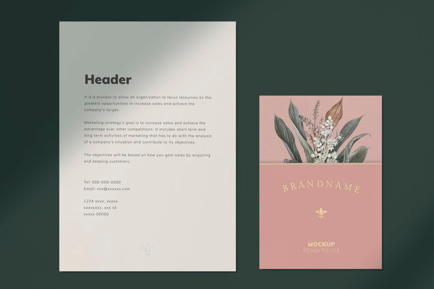 Letter Template Psd