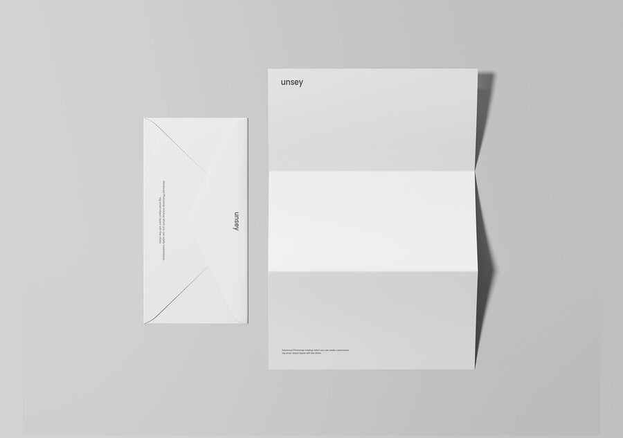 Letterhead & Envelope Mockup