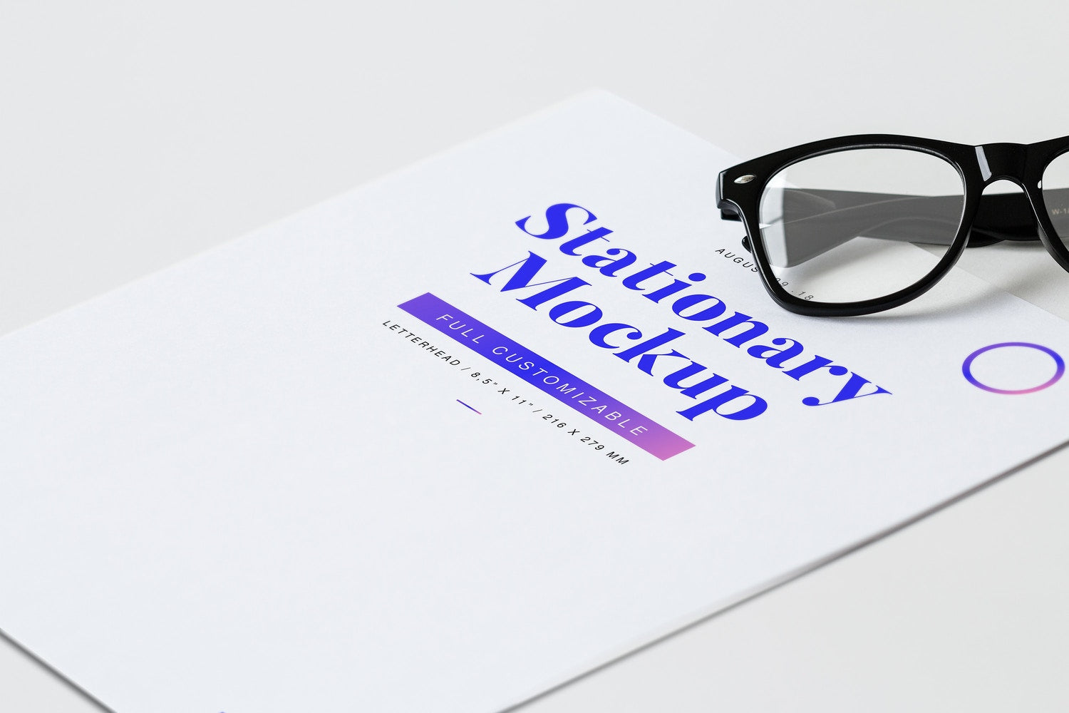 Letterhead Mockup 01