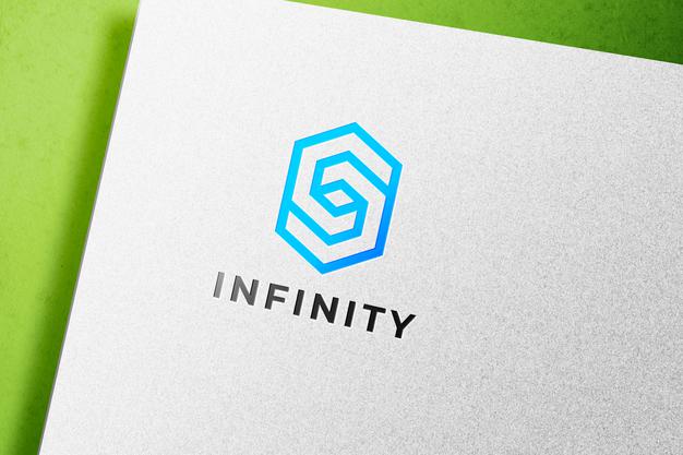 Letterpress Logo Mockup Psd