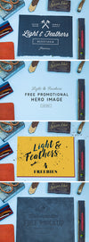 Light and Feather: 4 MockUps