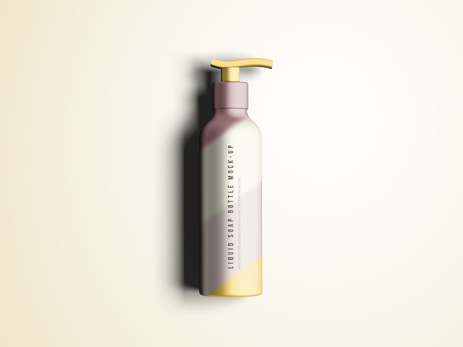 Liquid Soap Bottle Mockup
