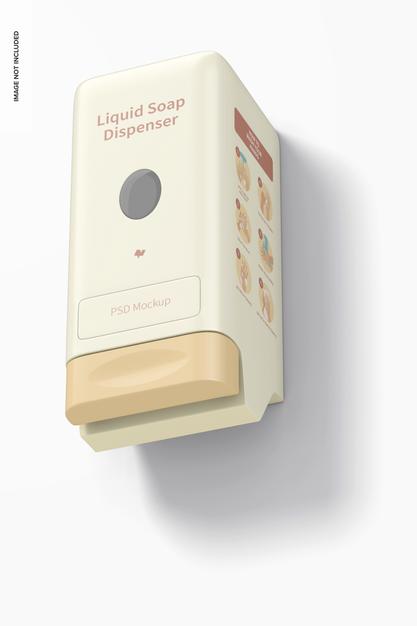 Liquid Soap Dispenser Mockup Psd