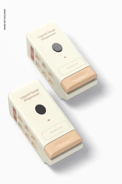 Liquid Soap Dispenser Mockup Psd