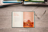Literature Mockup With Glasses Psd