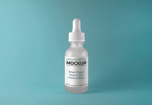 Little Dropper Bottle Mockup Psd