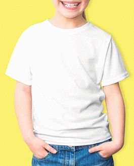 Little Girl T-Shirt Mockup Psd