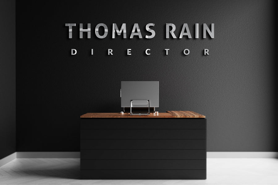 Living Room Logo Mockup