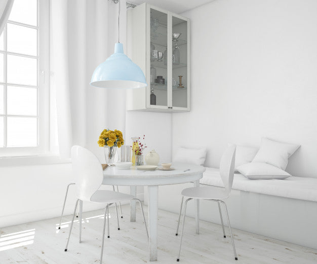 Living Room With Table And Sofa Mockup Psd