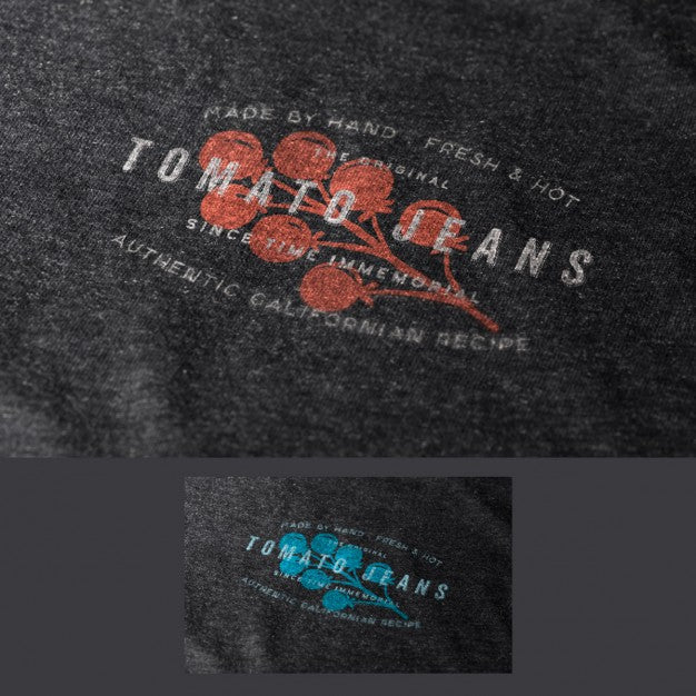 Logo In Fabric Mock Up Psd