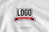 Logo Mockup On White Fabric Psd