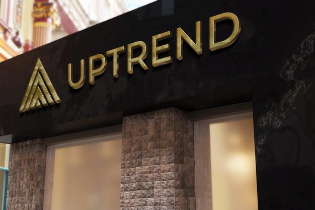 Logo Mockup With Night Lamp Effect Psd